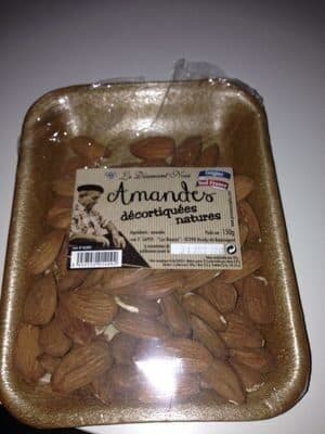 Le Diamant Noir Amandes decortiquees natures packshot