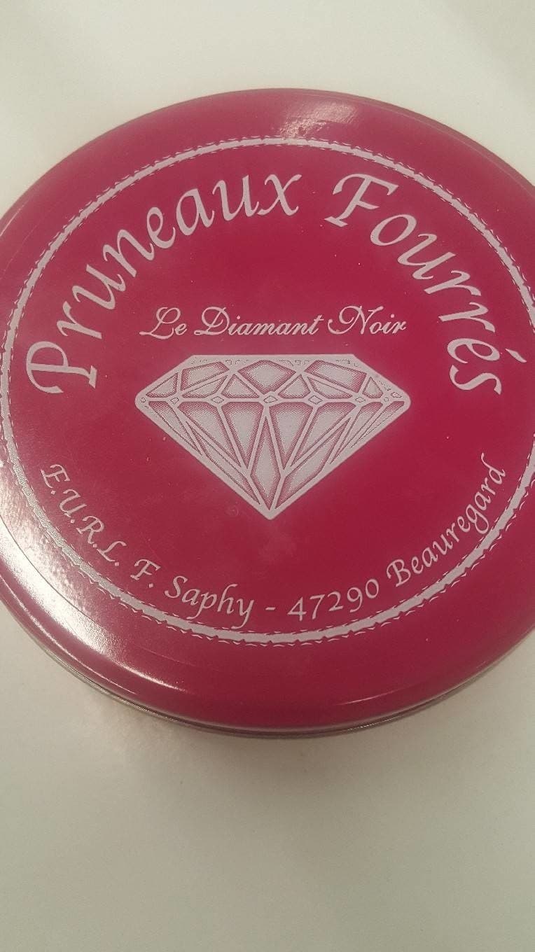 Le Diamant Noir Pruneaux fourrés packshot