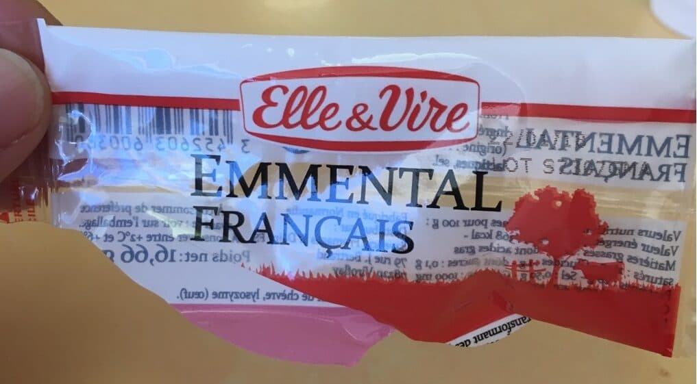 Elle & Vire Mini-emmental 28% packshot