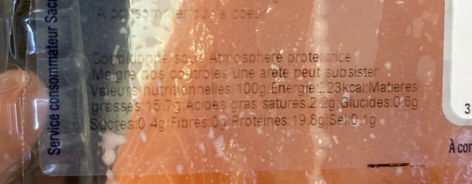 Frais Embal Filets de queue saumon packshot