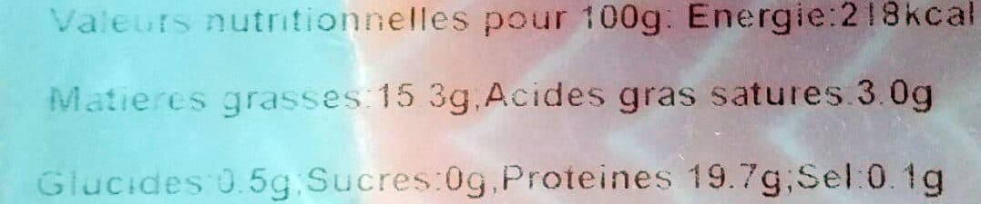 Sacrebleu Pavé Saumon Bio packshot