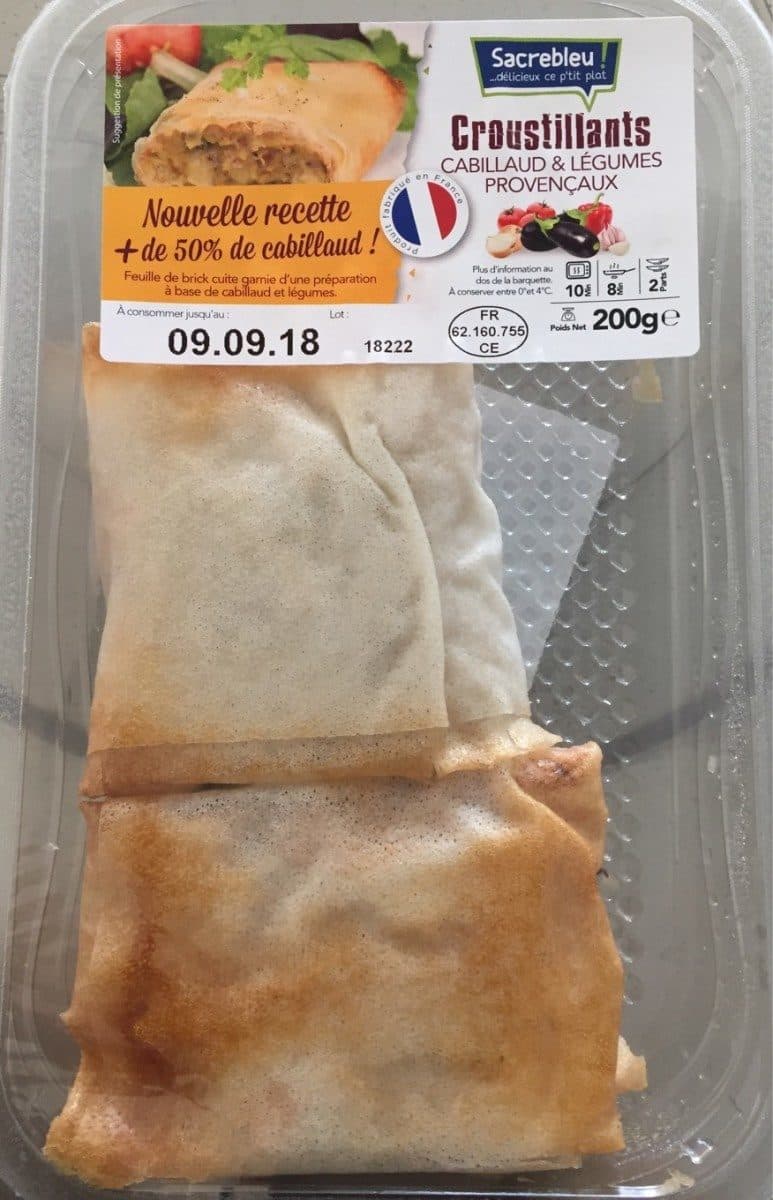 Sans marque Croustillants de Cabillaud packshot