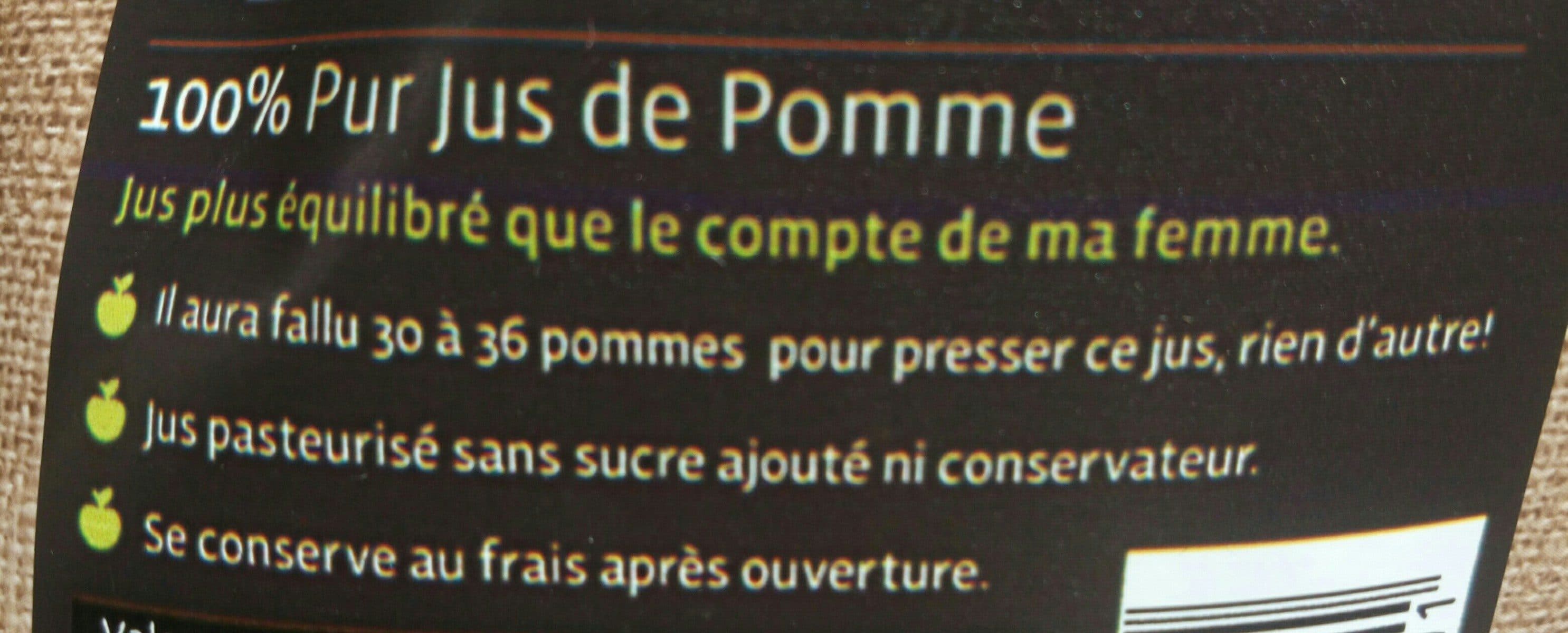 Open Food Facts Pur jus de pomme packshot