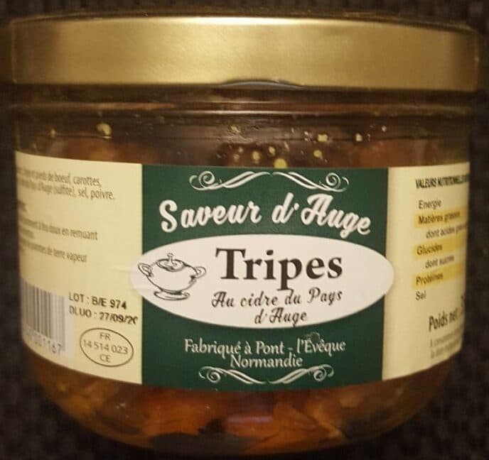 Saveurs d'Auge Tripes Au Cidre Saveur D'auge packshot