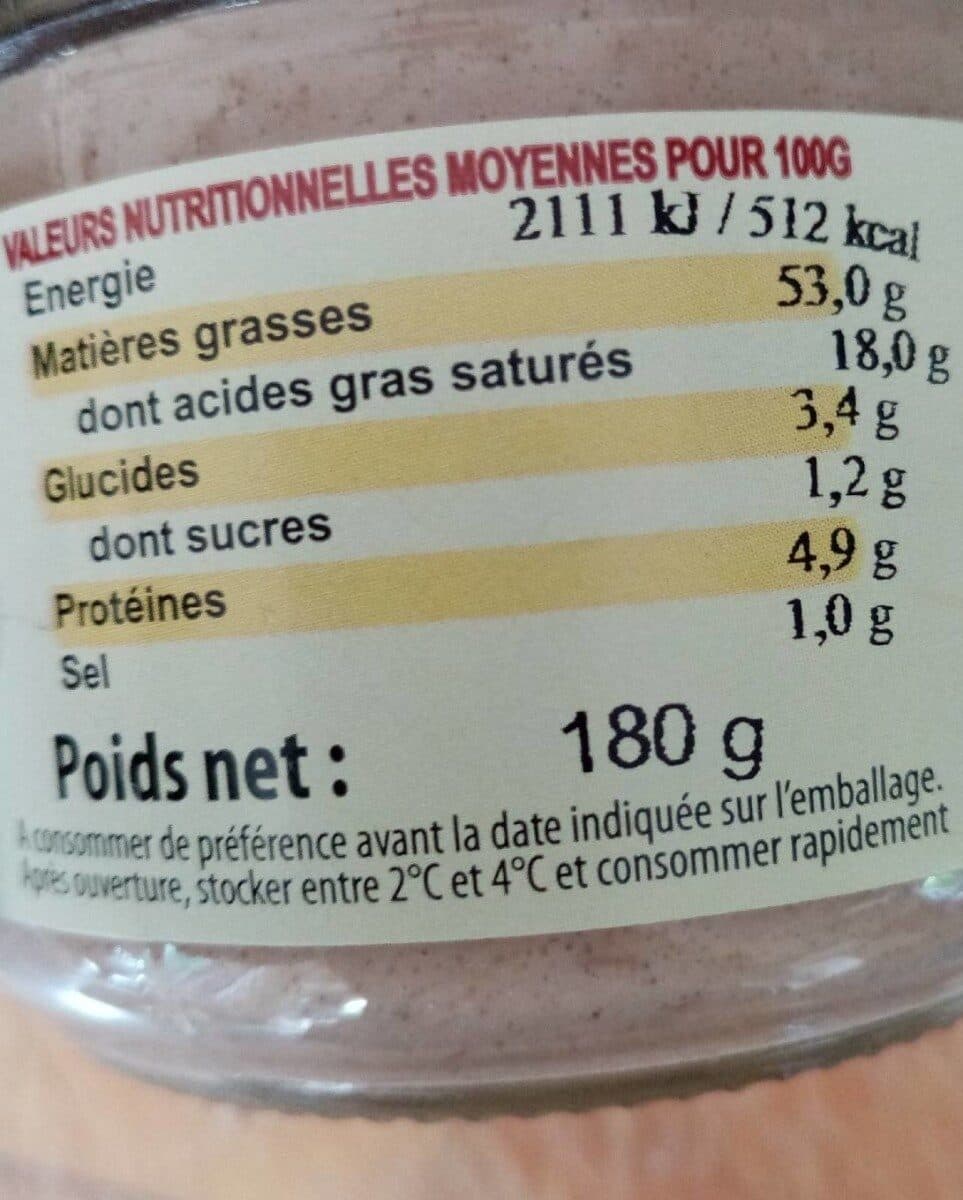 Saveur d'Auge Mousse de canard aux cèpes packshot