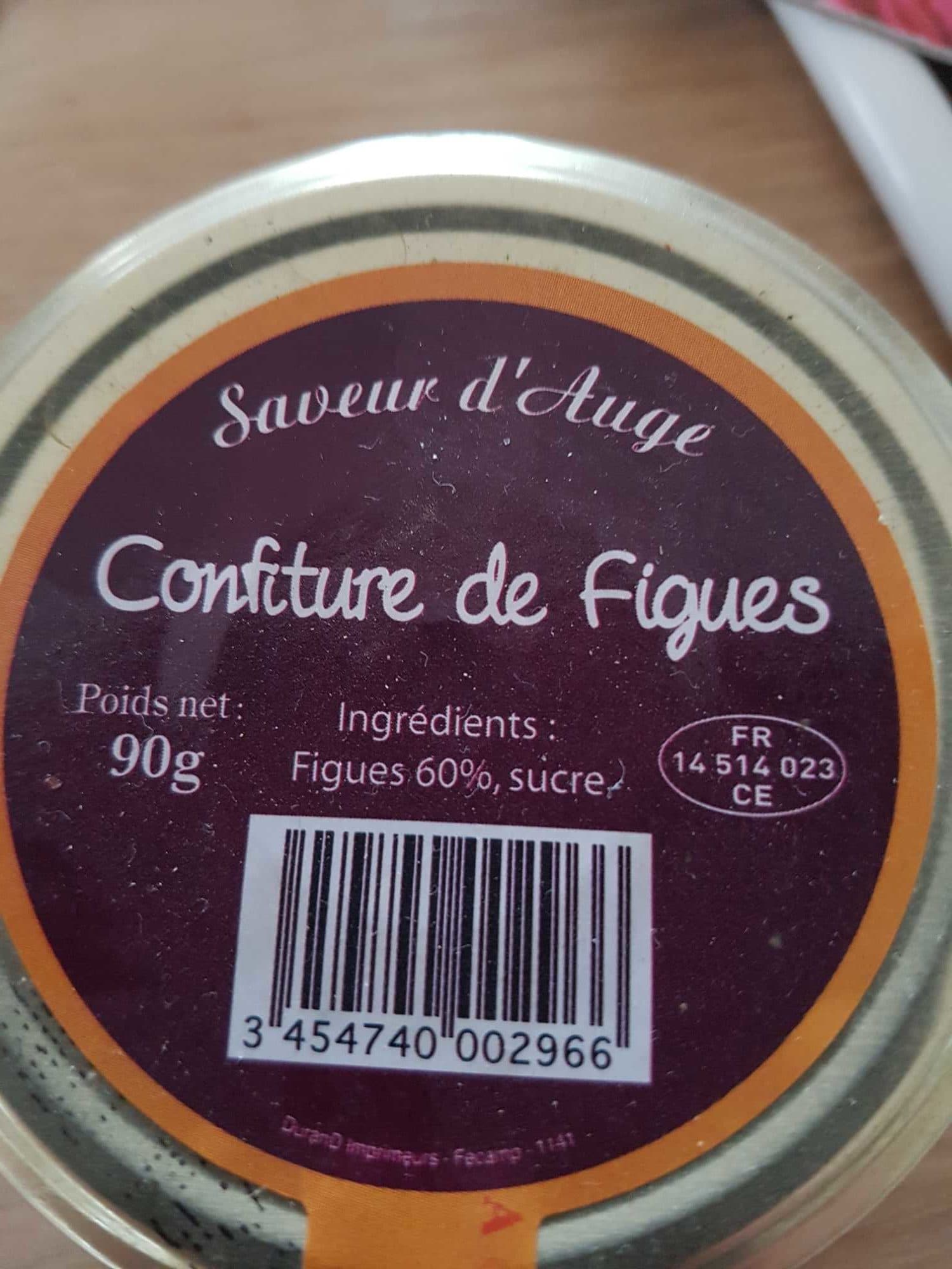 Saveur d'auge Confiture de figues packshot