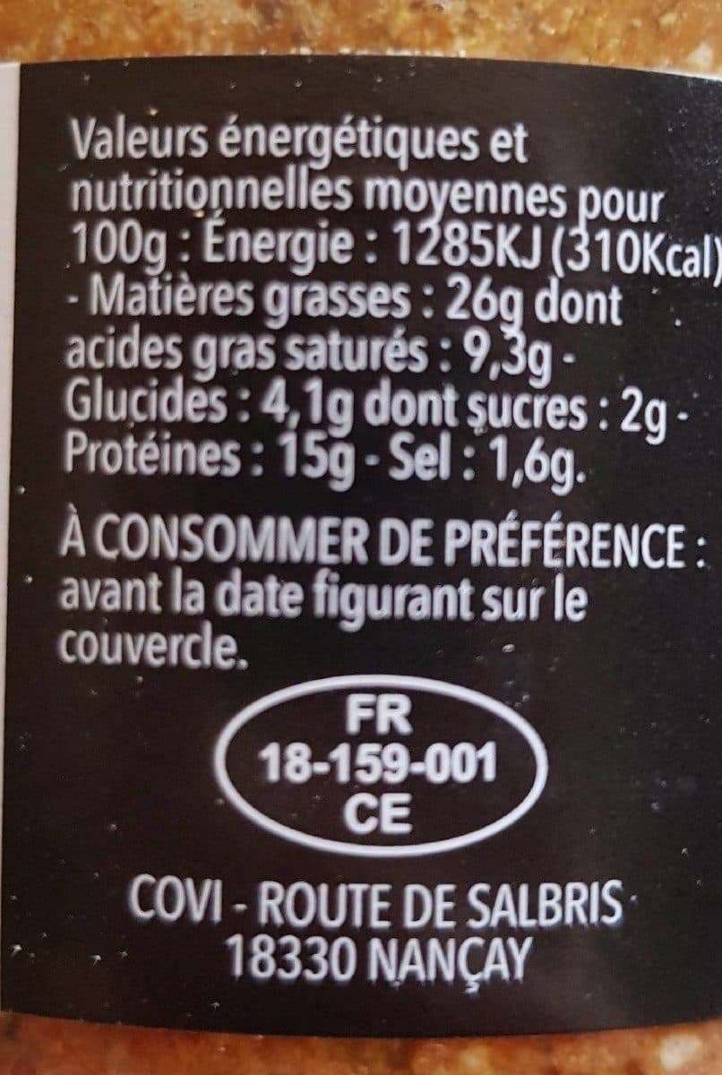 Avon & Ragobert Confit de foie de porc aux figues packshot