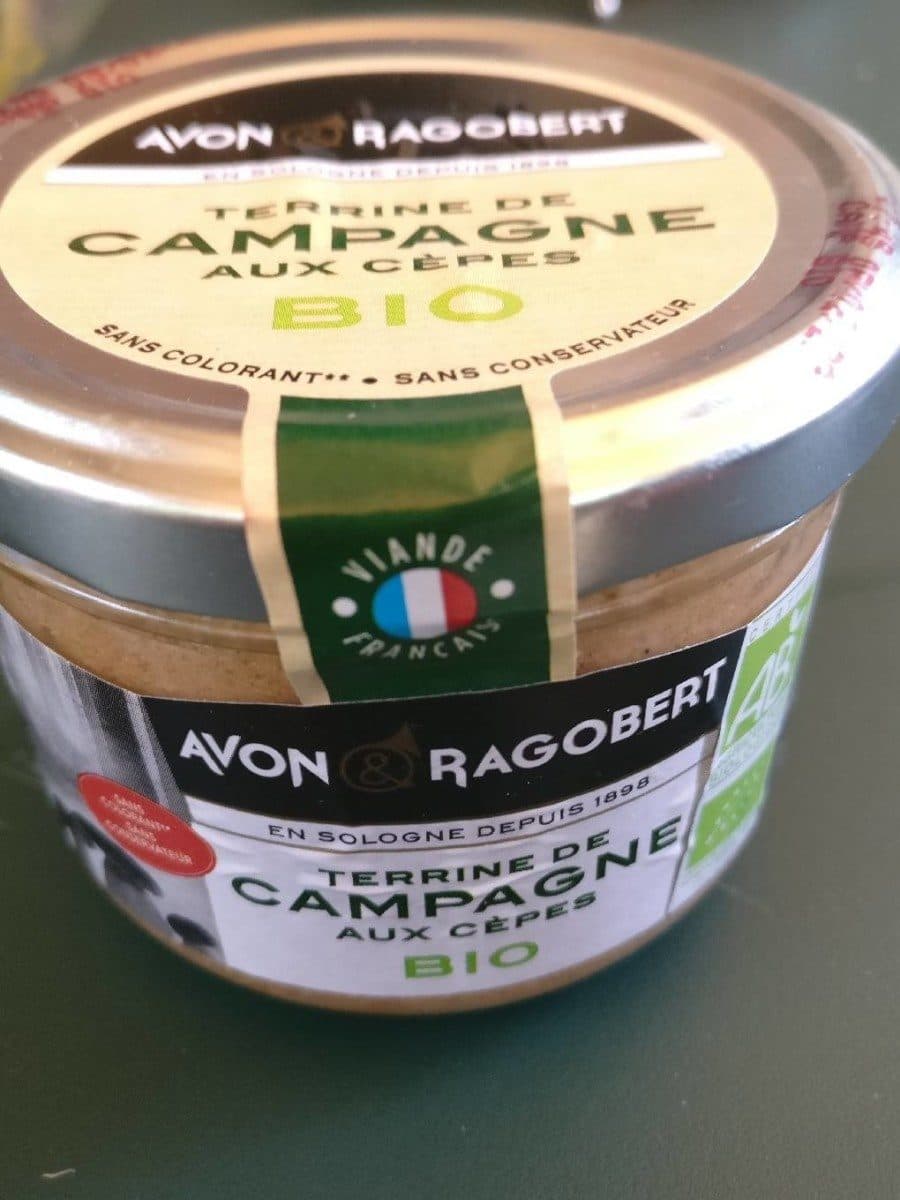Open Food Facts Terrine de campagne aux cèpes packshot