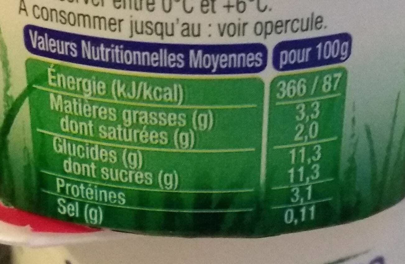 Yogourmand Yaourt bio fraise packshot
