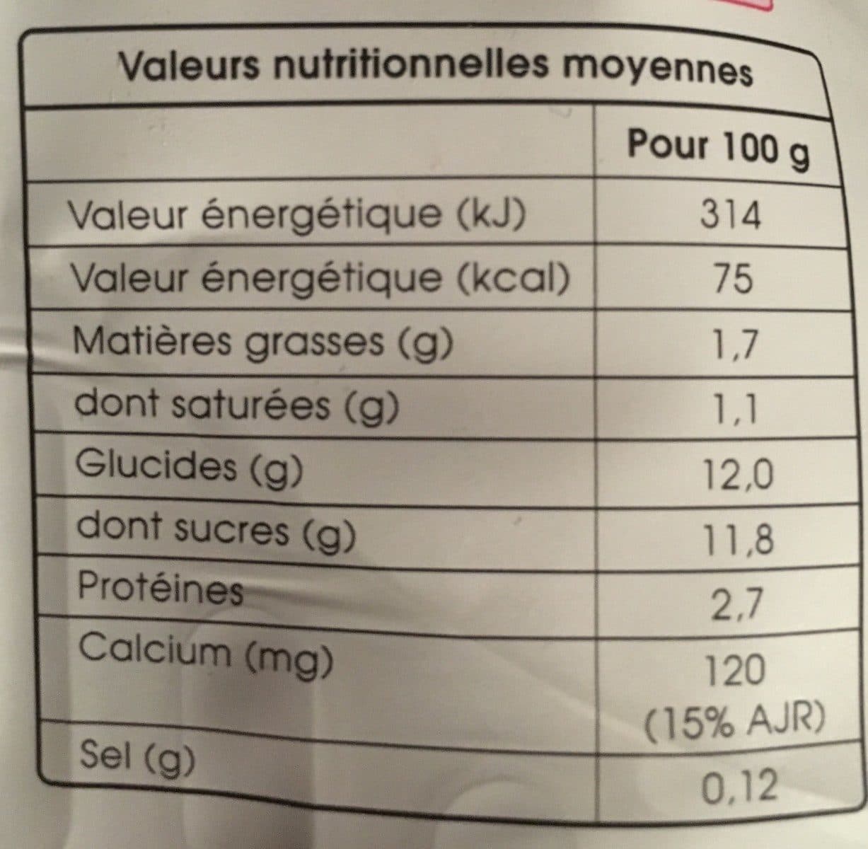 Intermarché La Fontaine à Yaourt aux fraises mixées packshot