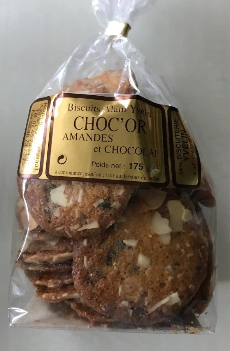 Open Food Facts Choc'or biscuit amandes chocolat packshot