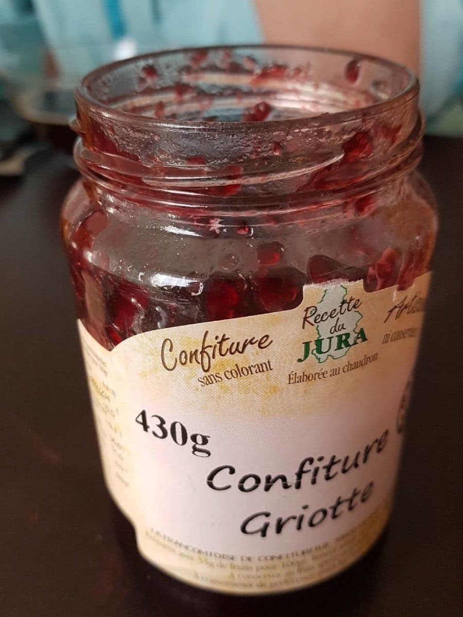 La Francomtoise de Confiturerie Confiture Griotte packshot