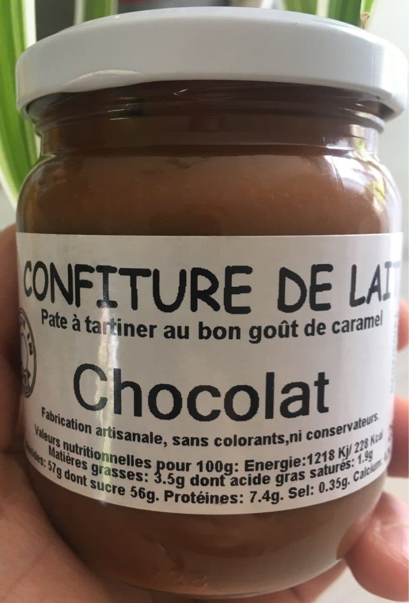 Open Food Facts Confiture de lait au chocolat packshot