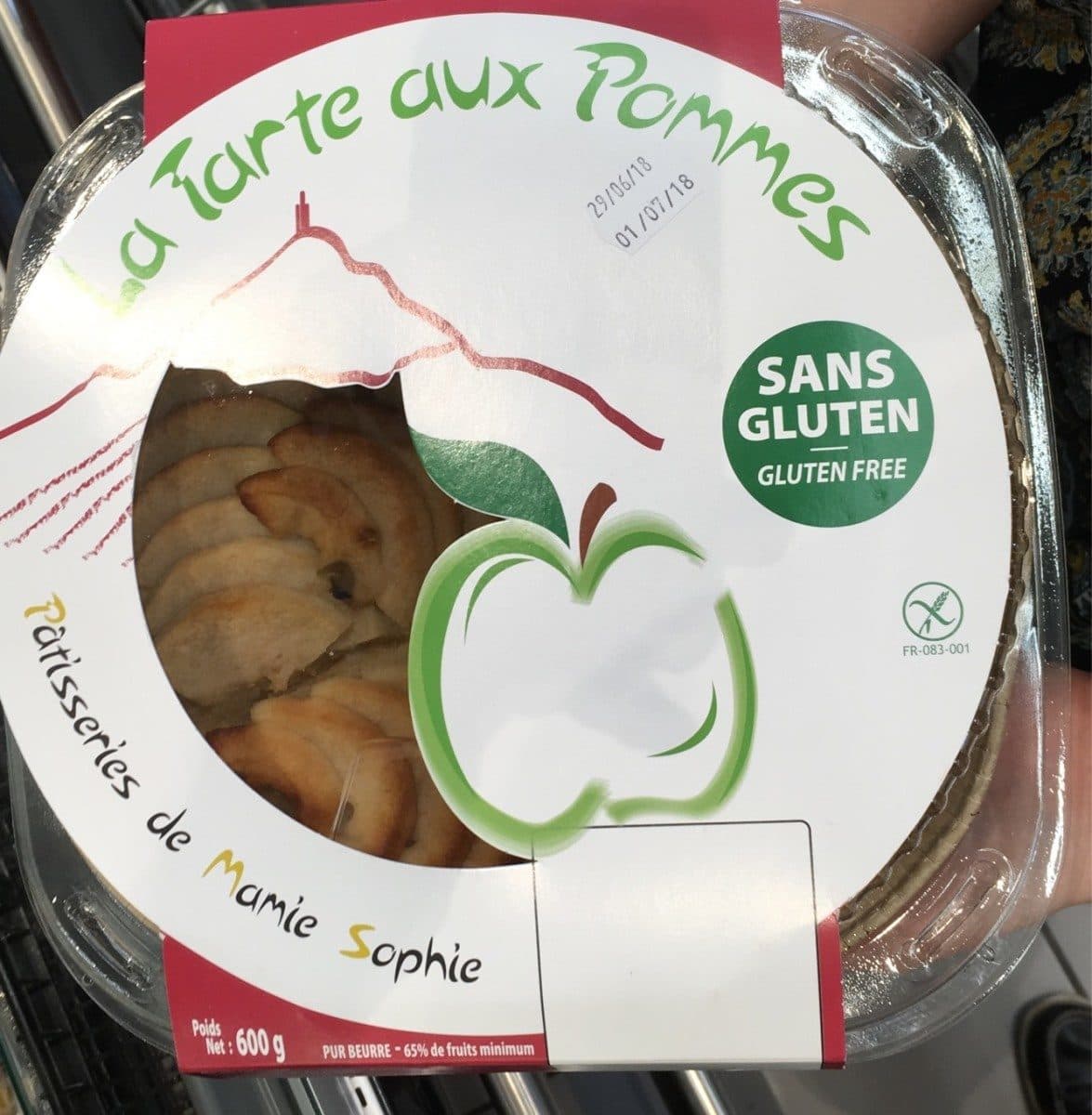 Open Food Facts La tarte aux pommes packshot