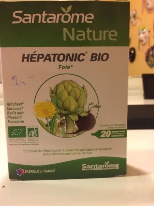 Santarome Hépatonic Bio - 20 Ampoules - Santarome packshot