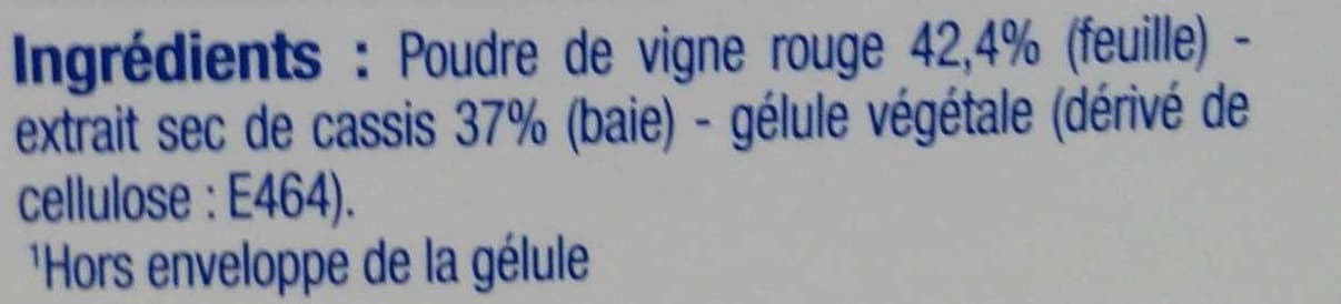 Floressance Vigne rouge cassis jambes légères packshot