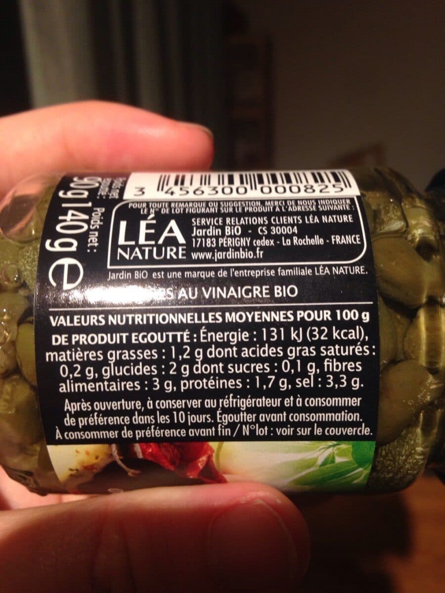 Jardin bio Câpres au vinaigre packshot