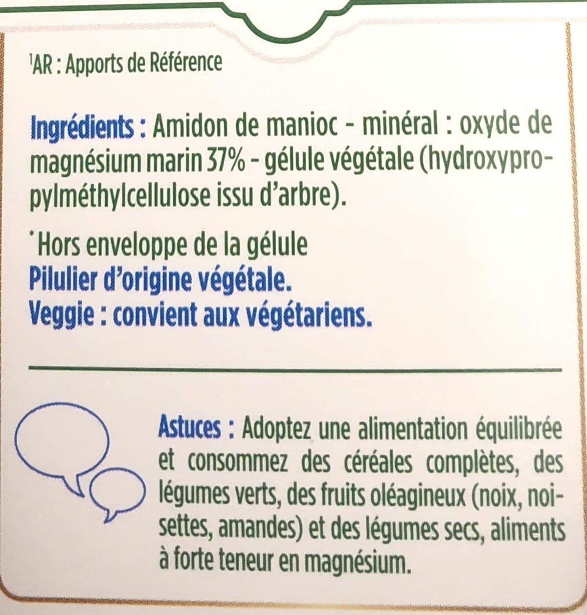 Floressance Magnesium marin packshot