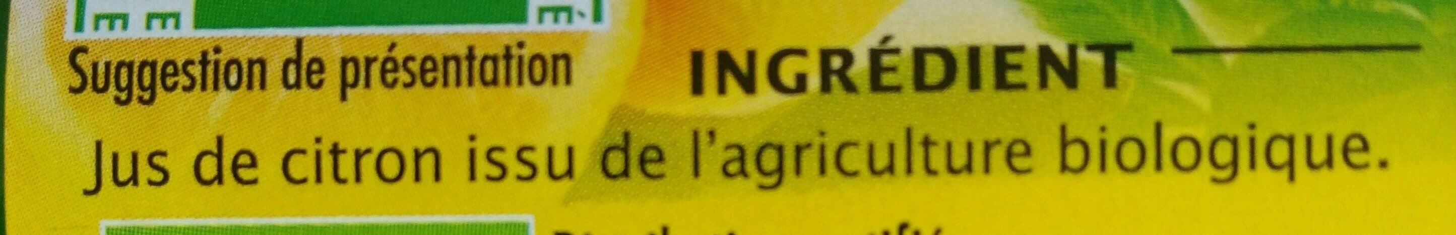 Jardin bio Pur jus de citron packshot