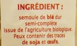 Jardin bio Pâtes Coude-à-coude semi-complet packshot