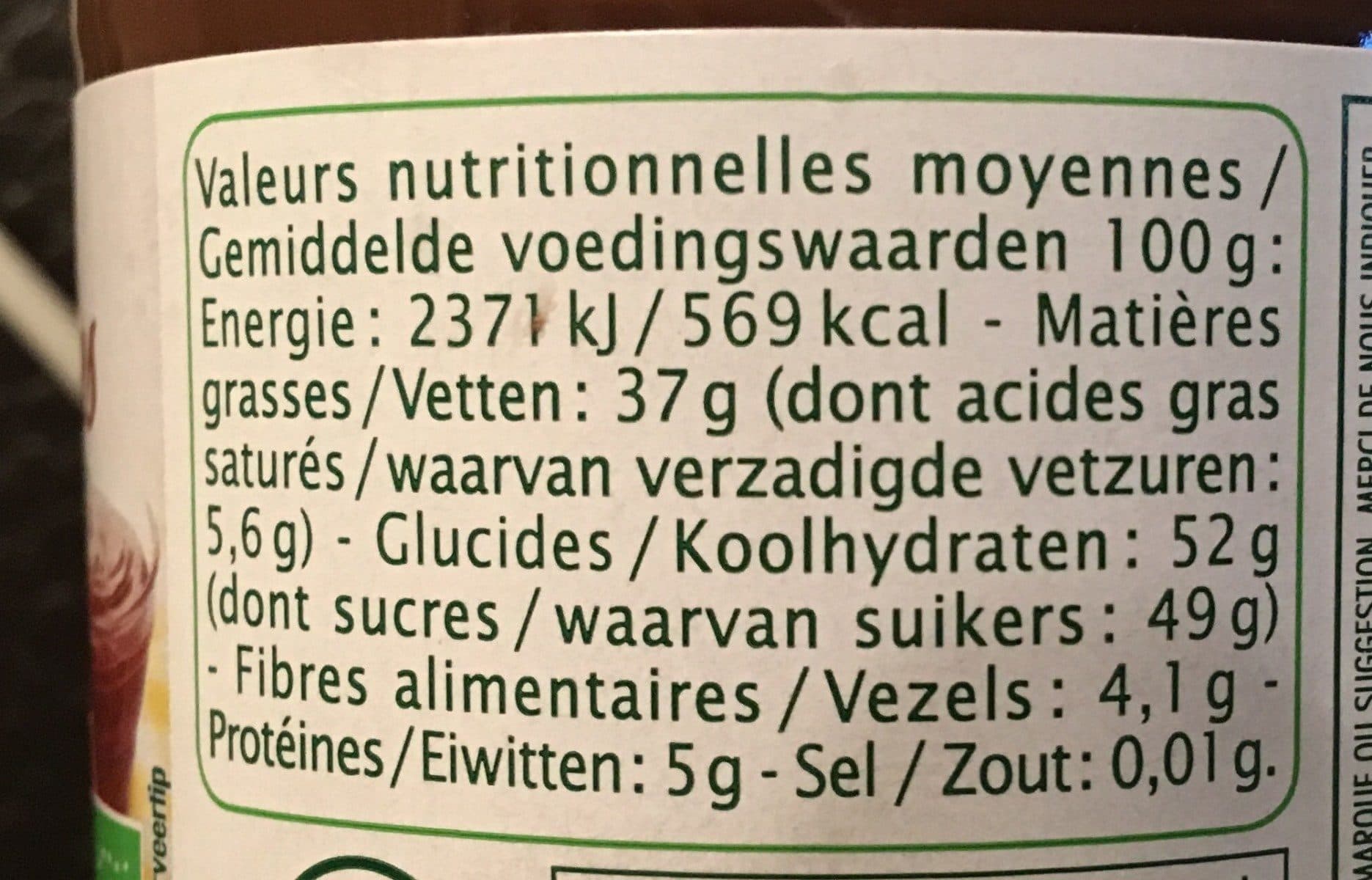 Jardin Bio Choco noisettes packshot