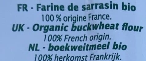 Jardin bio Jardin Bio - Farine de Sarrasin sans Gluten imp packshot