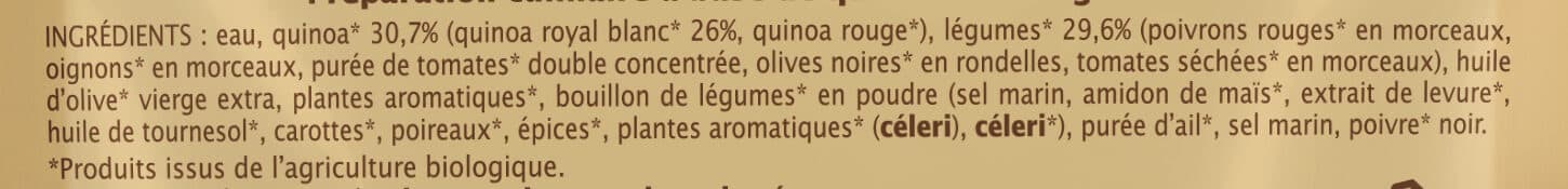 Jardin bio Quinoa A La Provençale packshot