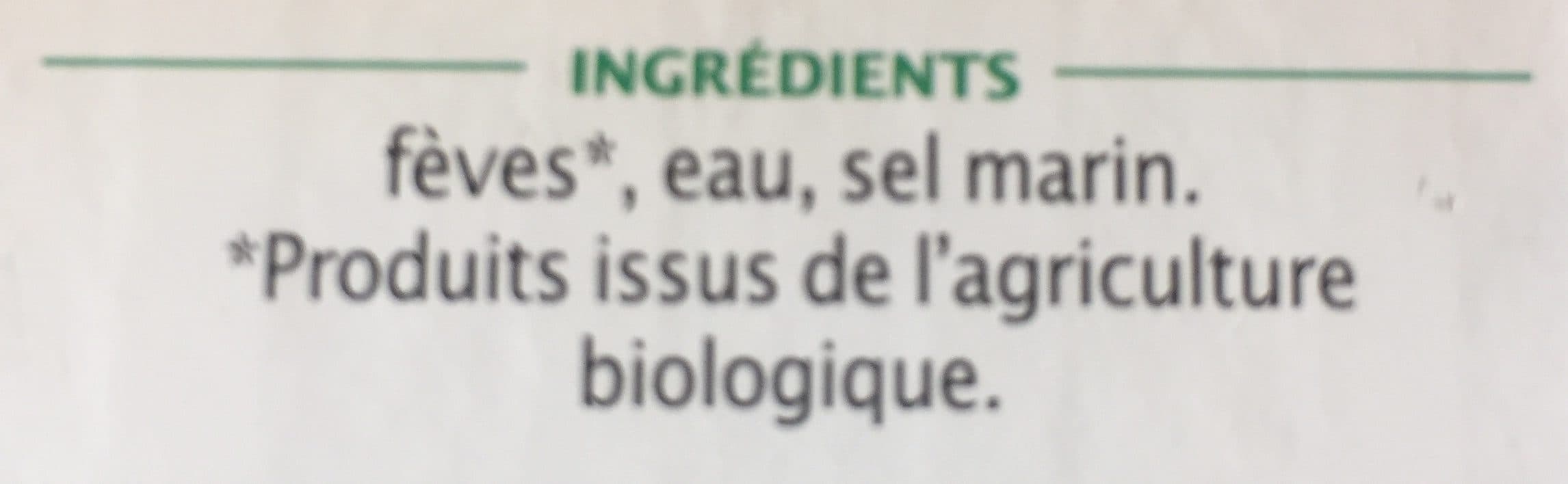 Jardin Bio Feves au naturel packshot