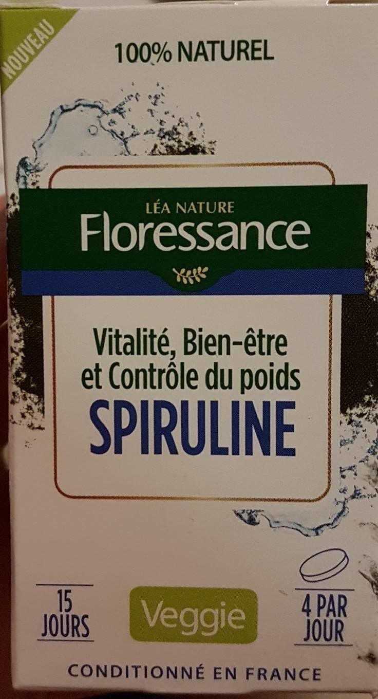 Floressance Spiruline Vitalité, Bien-être Et Contrôle Du Poids packshot