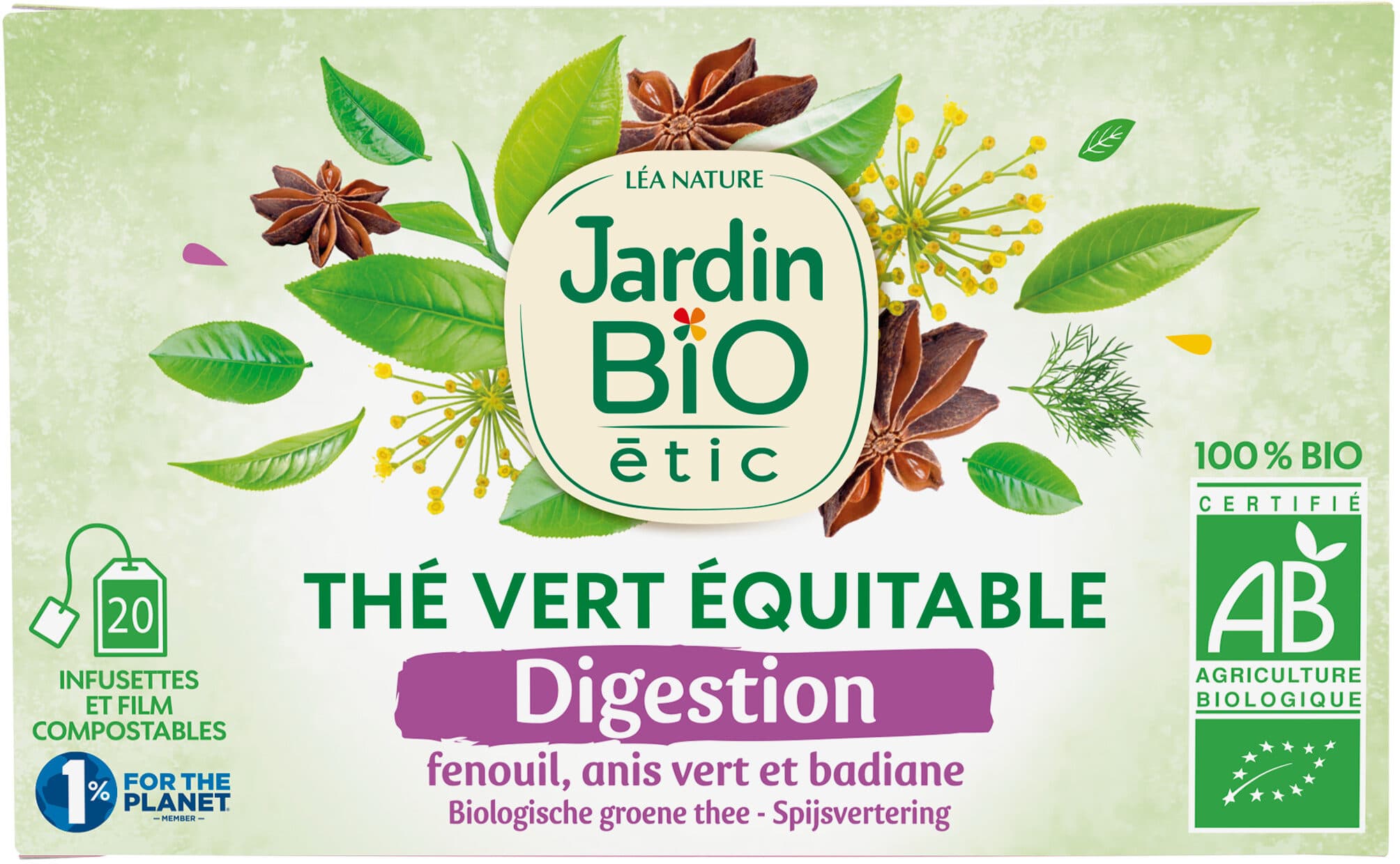 Jardin Bio étic Happy digestion packshot