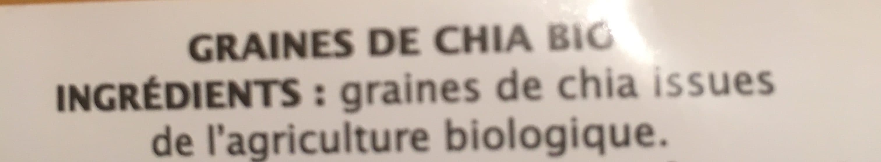 Jardin bio Graines De Chia packshot