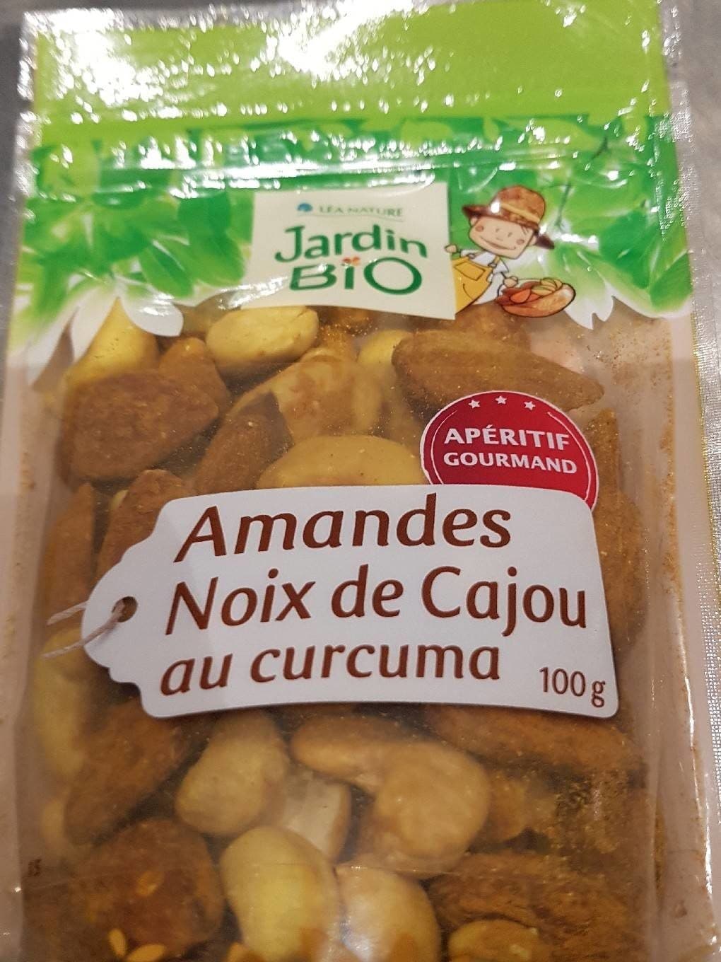Jardin Bio Amandes Et Noix De Cajou Au Curcuma packshot