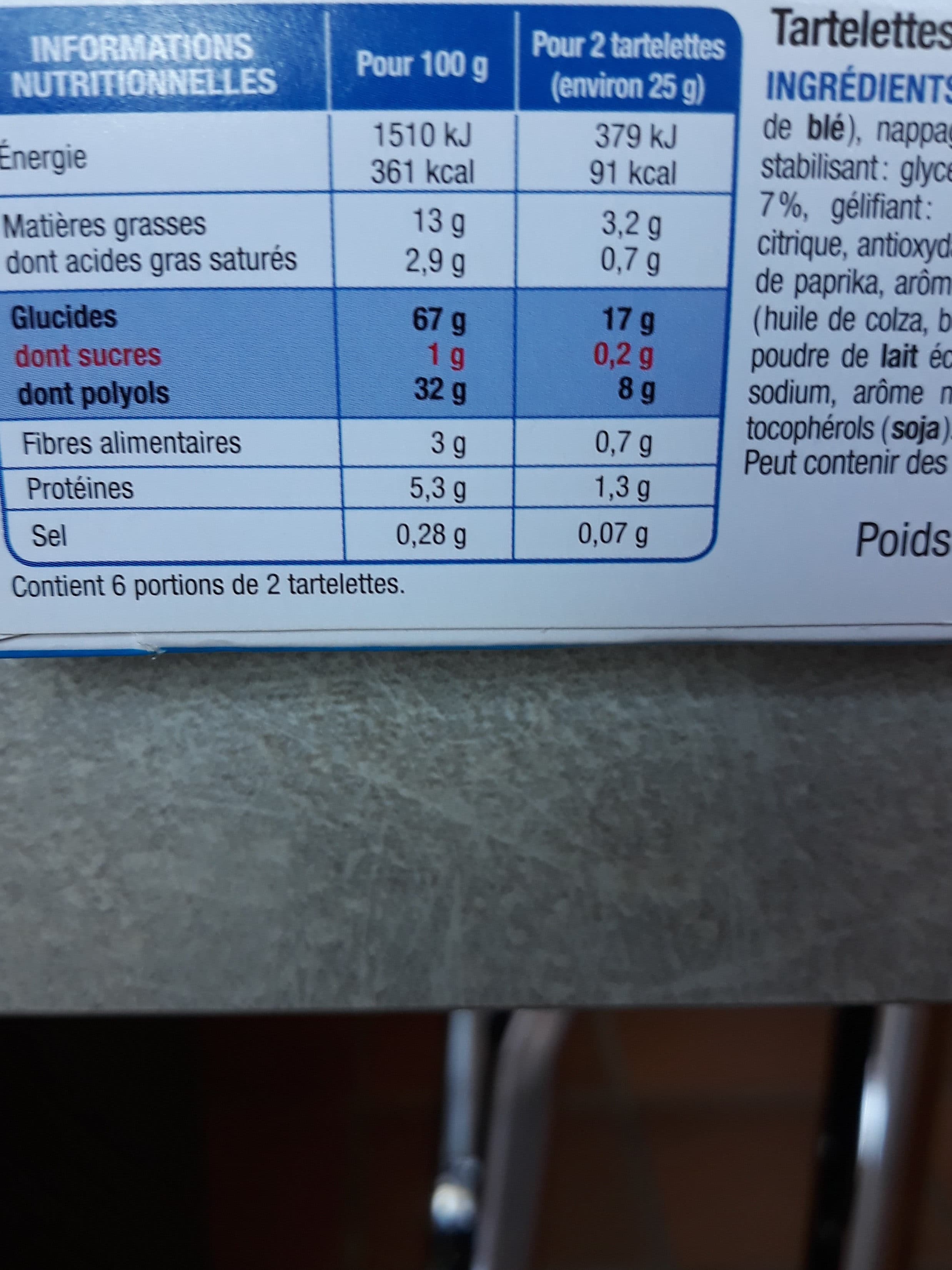 LÉA NATURE Karéléa - Tartelettes abricot packshot