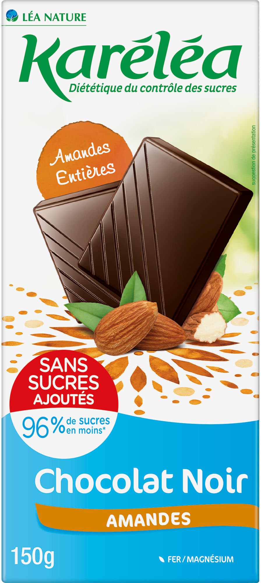 Karéléa Chocolat noir croquant packshot