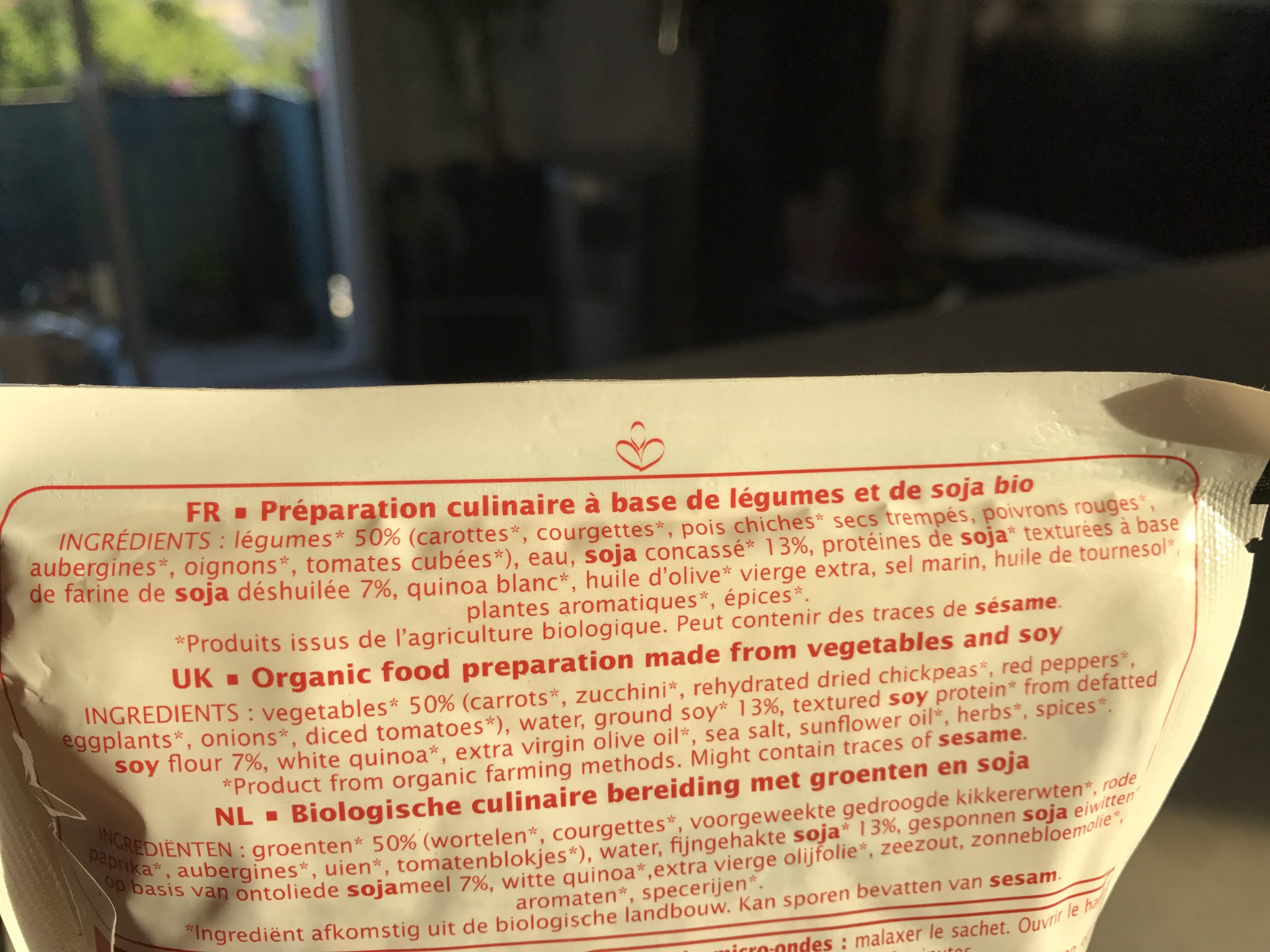 Jardin Bio Couscous Gourmand Protéines de Soja packshot