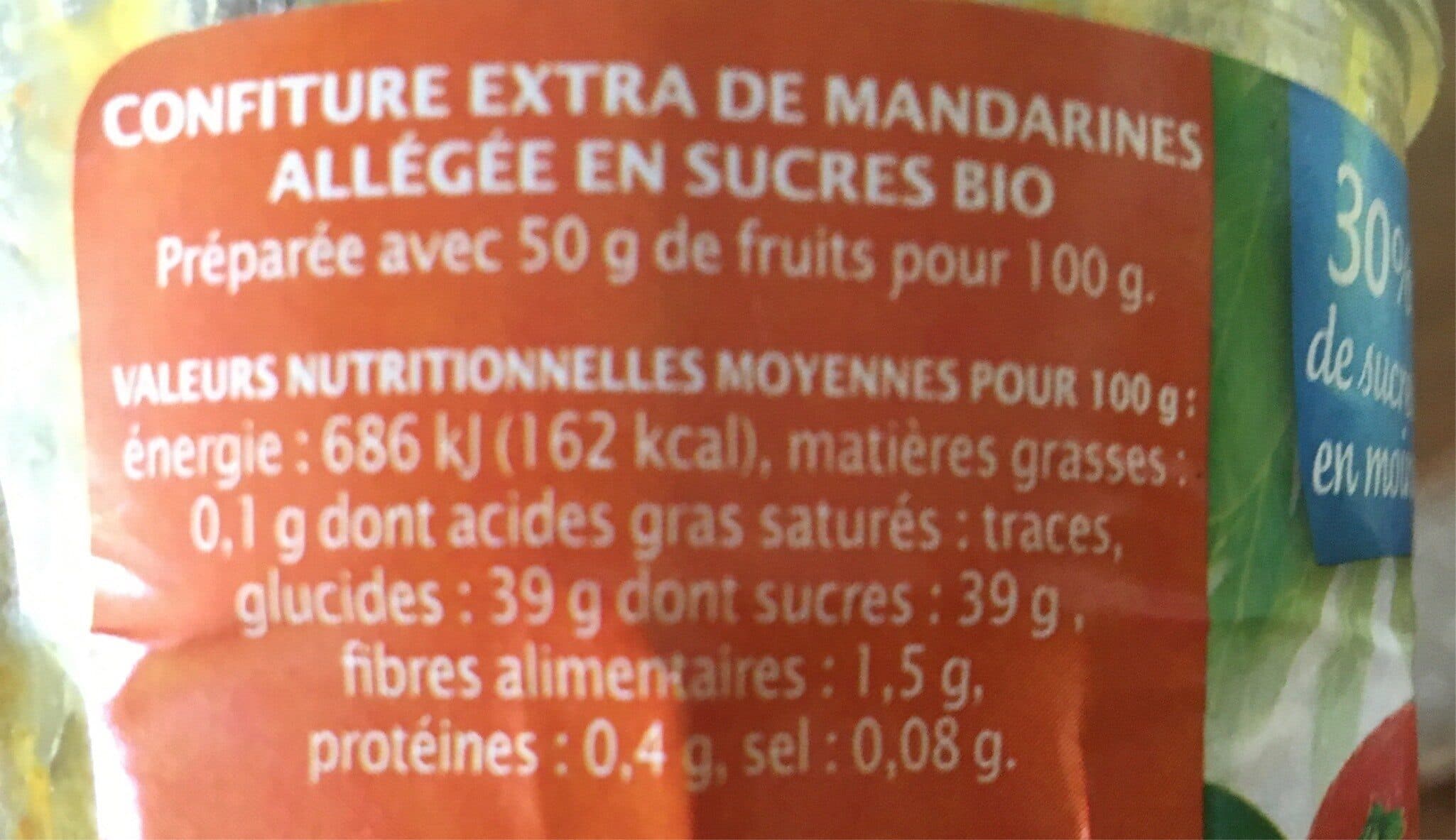 Jardin Bio Confiture extra mandarine d'Espagne packshot