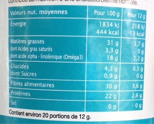 Jardin bio Graines de Chia packshot