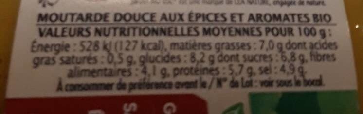 Jardin bio Moutarde douce au curcuma packshot