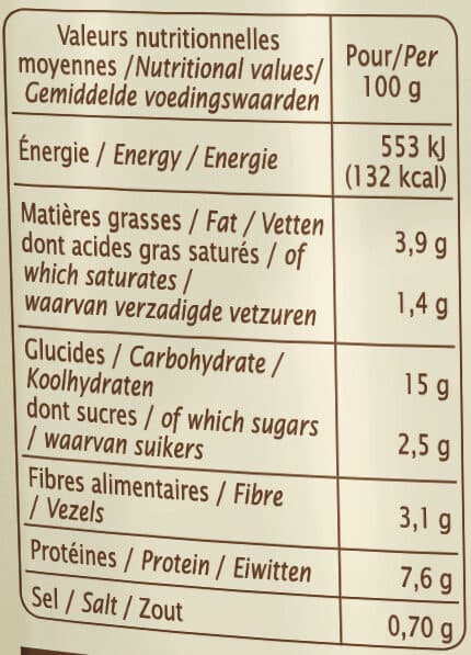 Jardin bio Quinotto Légumes verts Parmesan packshot
