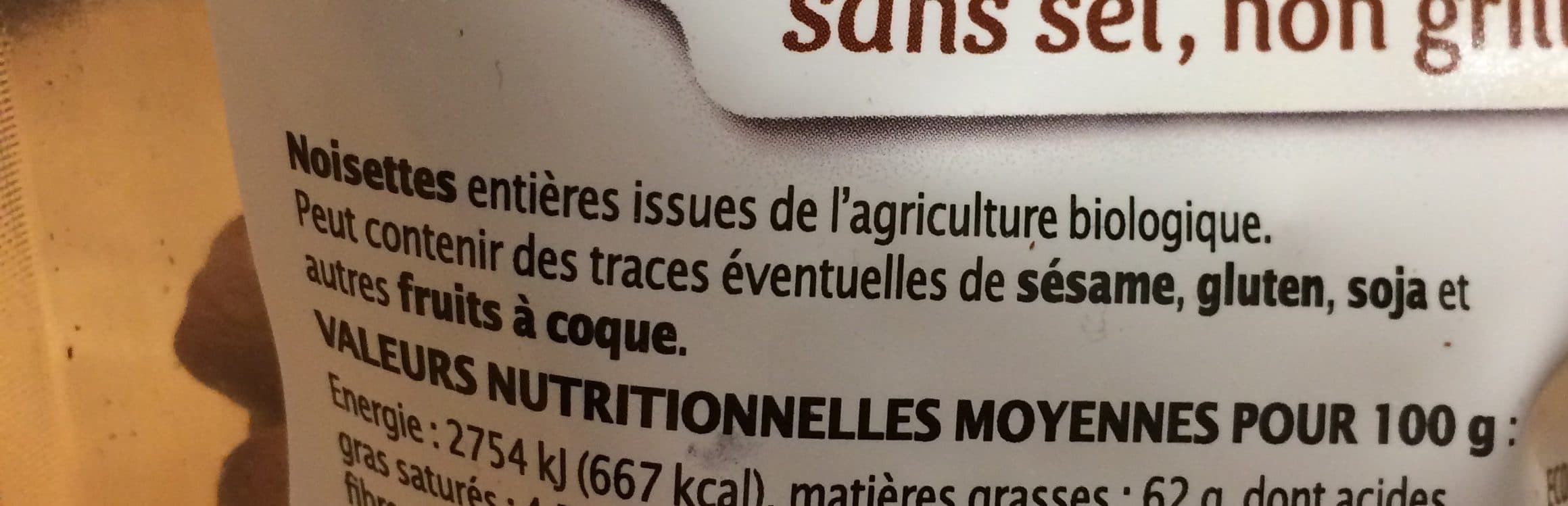 Jardin Bio Noisettes packshot