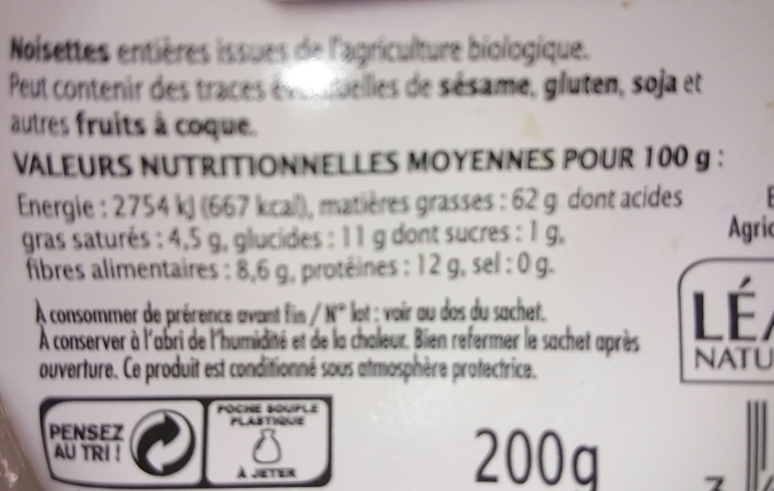 Jardin Bio Noisettes packshot