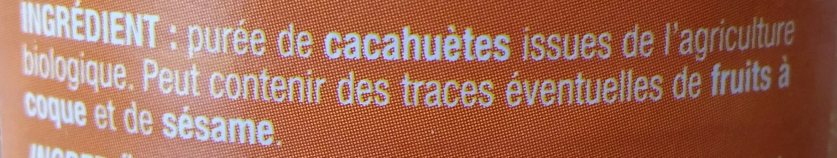 Mamie Bio Beurre de Cacahuètes packshot