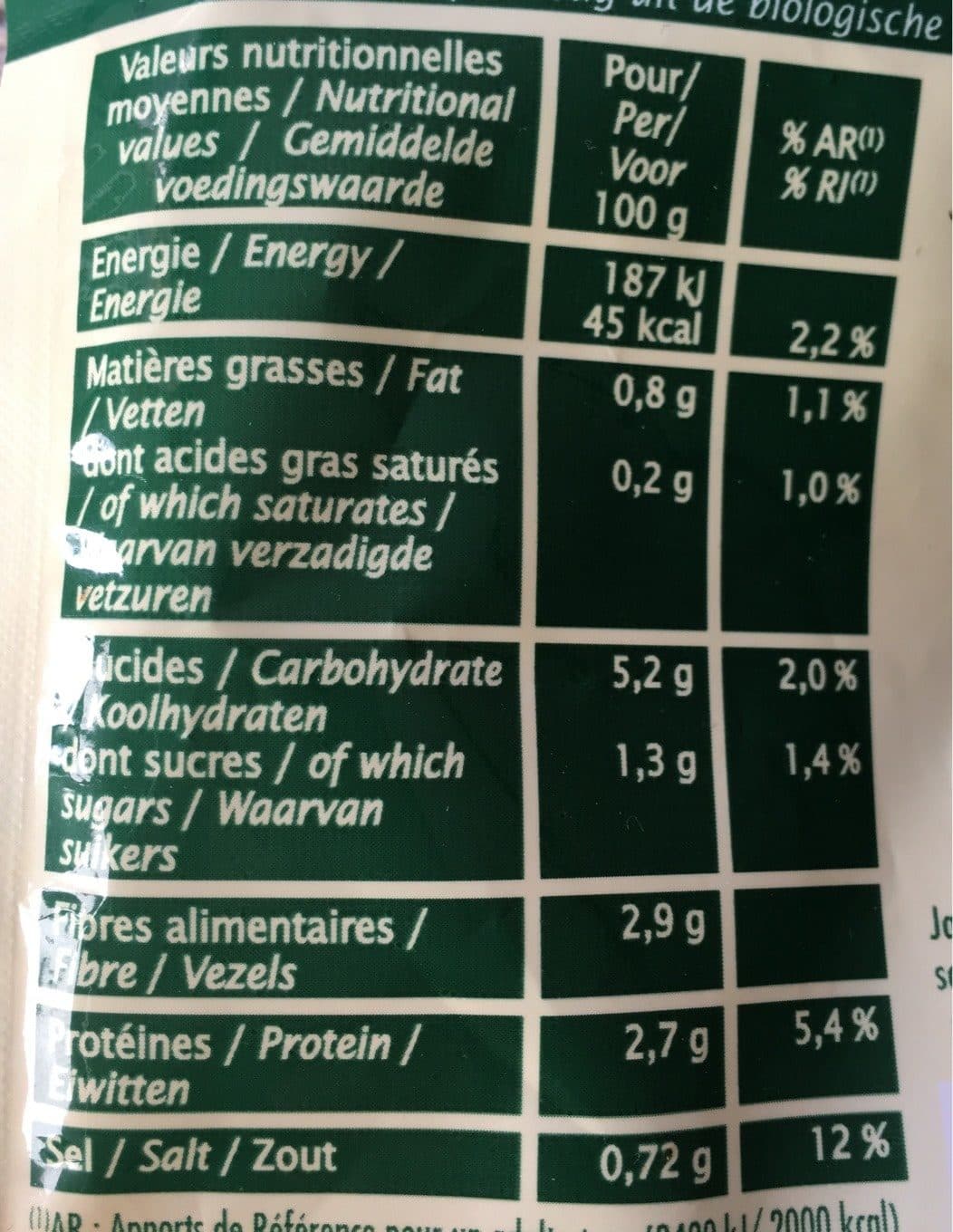 Jardin Bio Lentilles brunes à la marocaine packshot