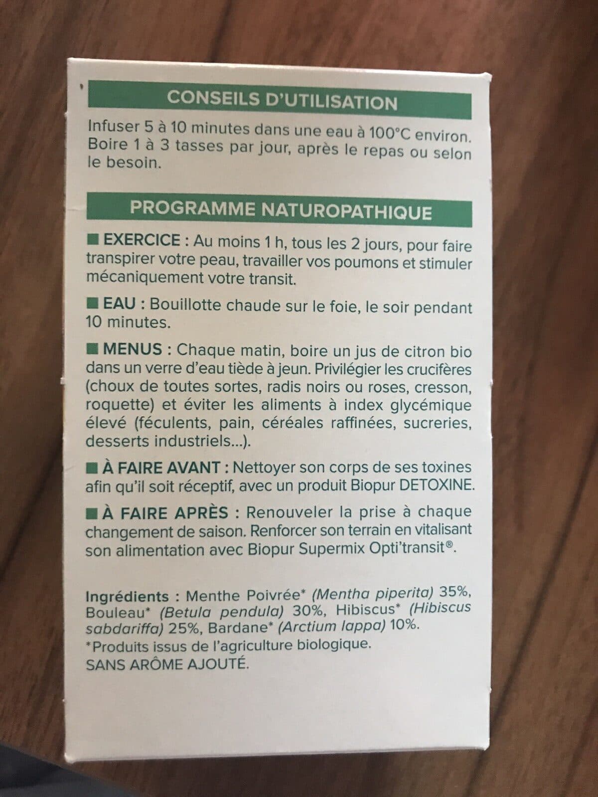 Léa Nature Biopur detox packshot