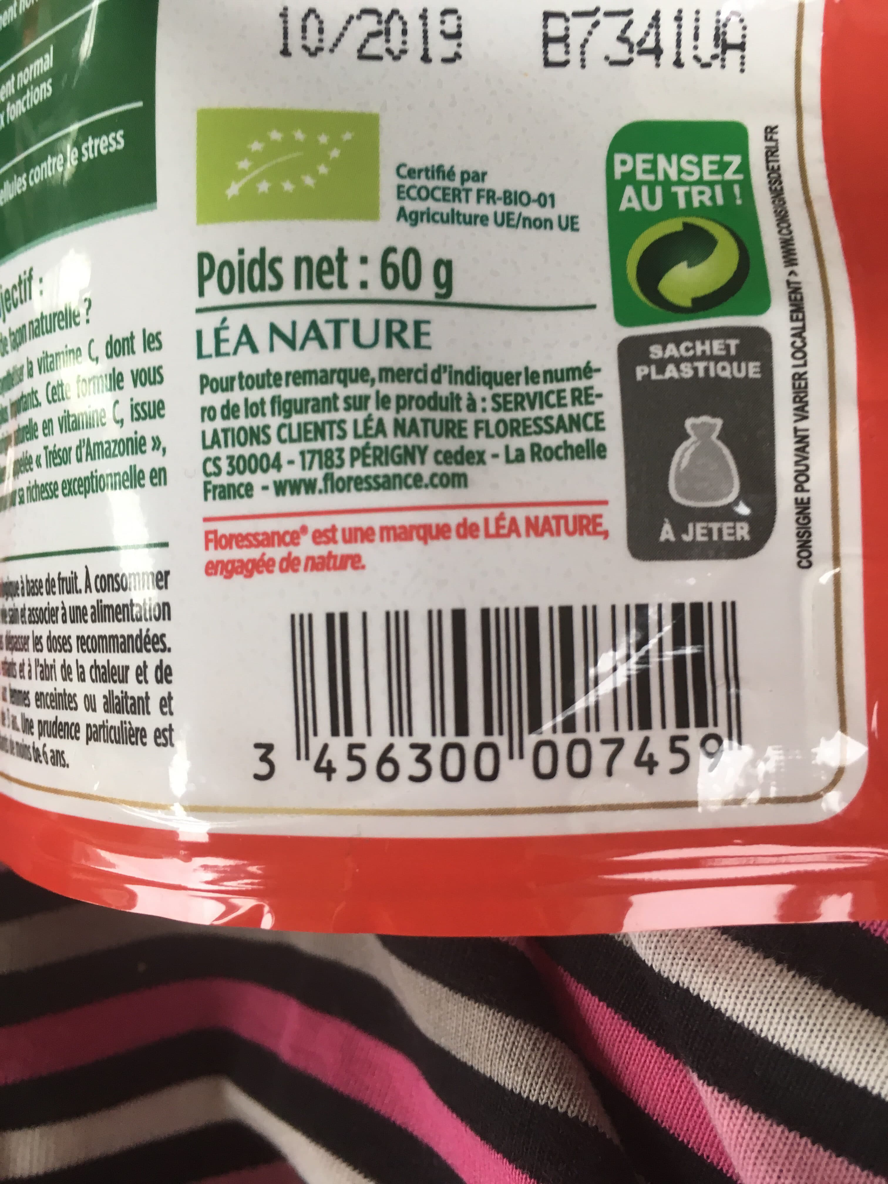 Floressance Gommes Acérola packshot