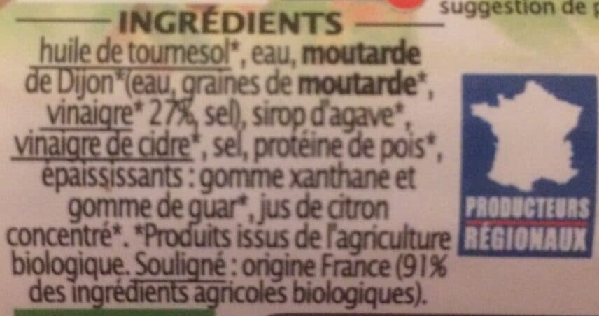 Jardin Bio Sauce façon mayo sans oeuf packshot