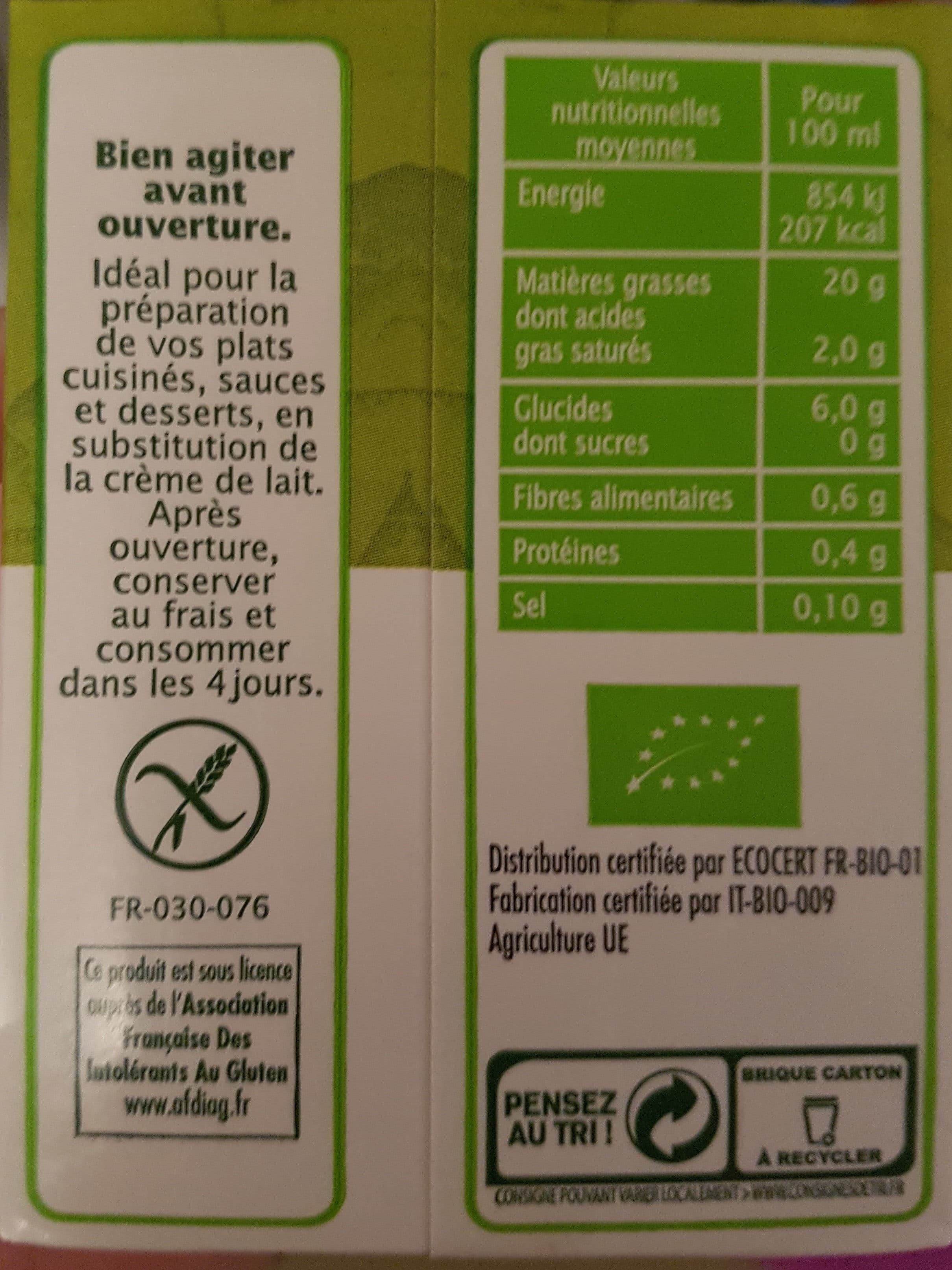 Jardin Bio Riz cuisine léger packshot