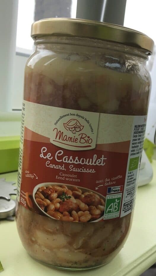 Mamie Bio Cassoulet Canard saucisses packshot