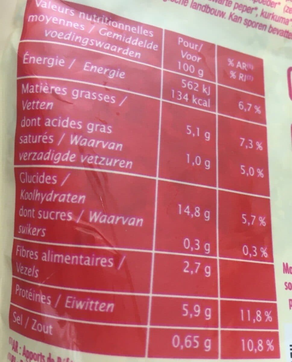 Mamie Bio Petit cuisiné de céréales au saumon packshot