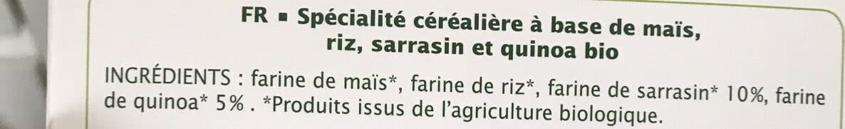 Jardin Bio Tortillons sarrasin quinoa packshot